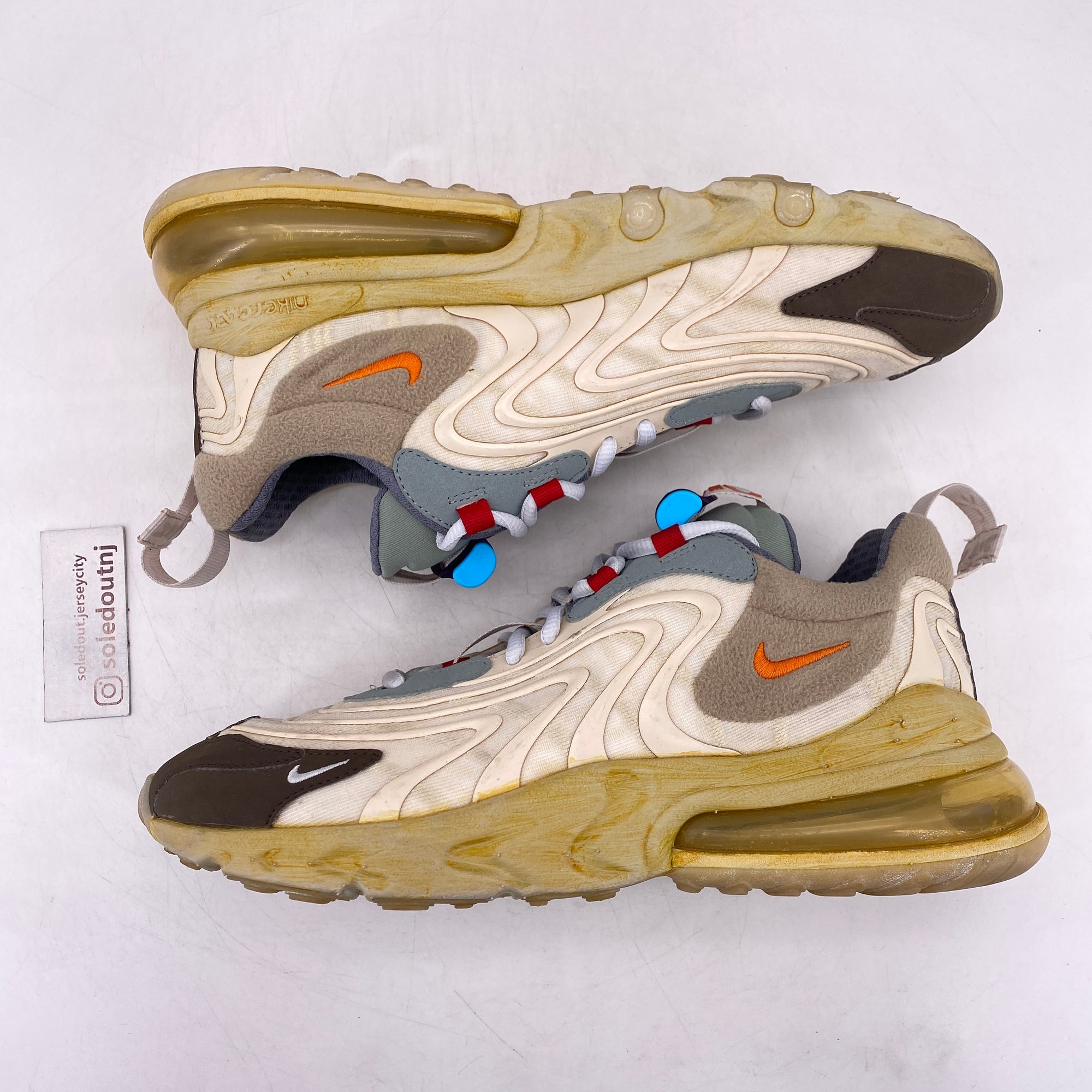 Nike Air Max 270 &quot;Cactus Jack&quot; 2019 Used Size 9