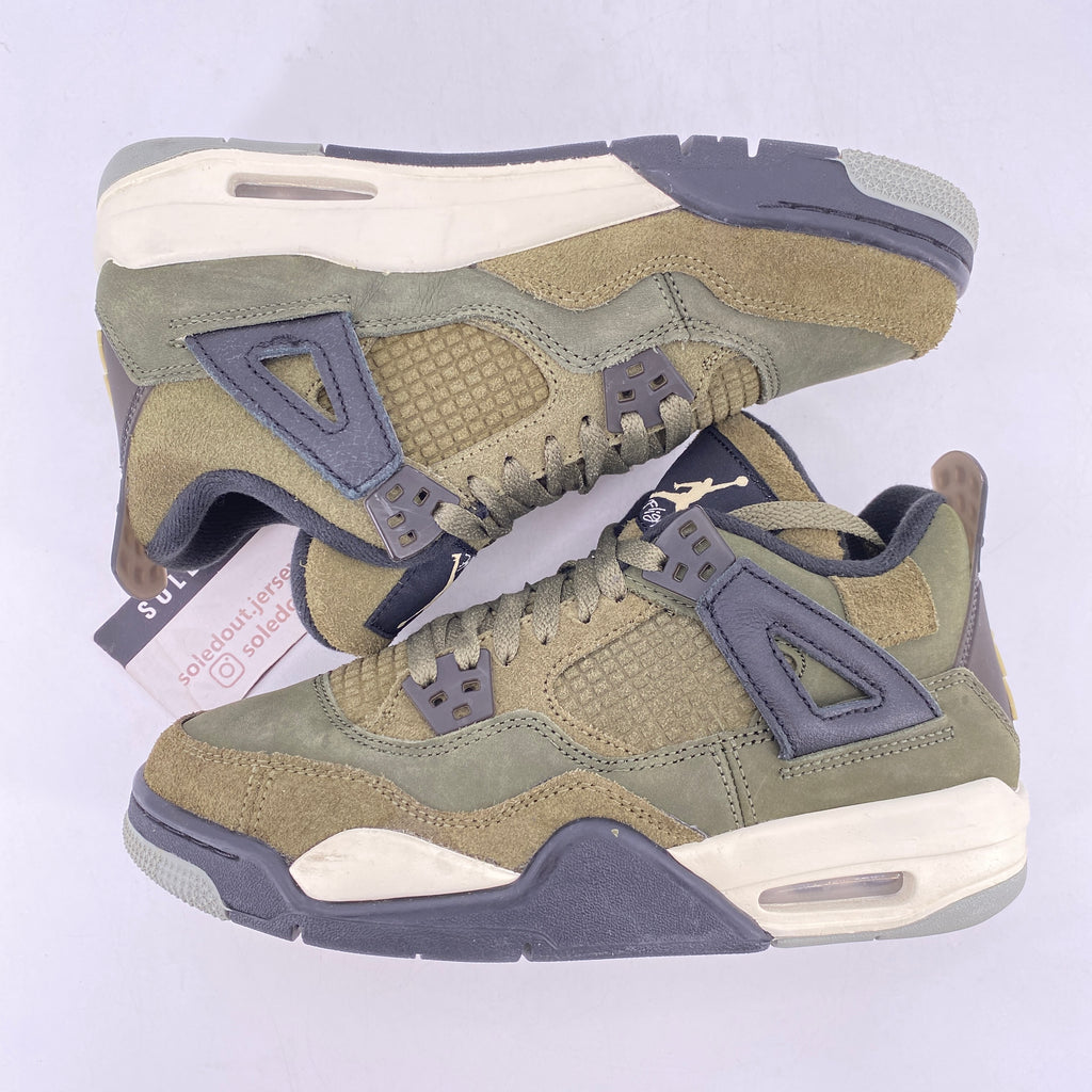 Air Jordan 4 Retro SE "Craft Olive" 2023 Used Size 6Y