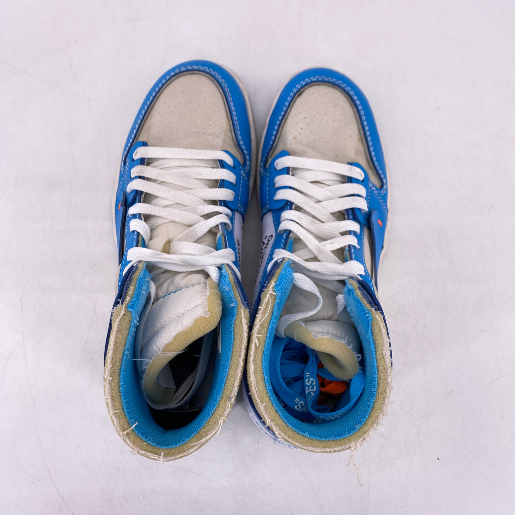 Air Jordan 1 Retro High OG "Off White Unc" 2018 Used Size 7