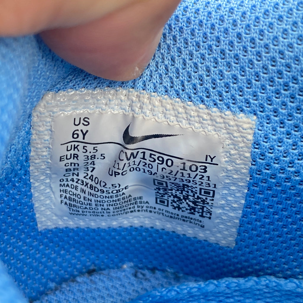 Nike (GS) Dunk Low "Unc" 2020 Used Size 6Y