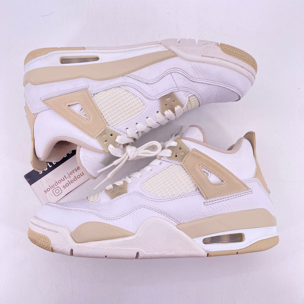 Air Jordan (GG) 4 Retro "Sand" 2017 Used Size 6.5Y