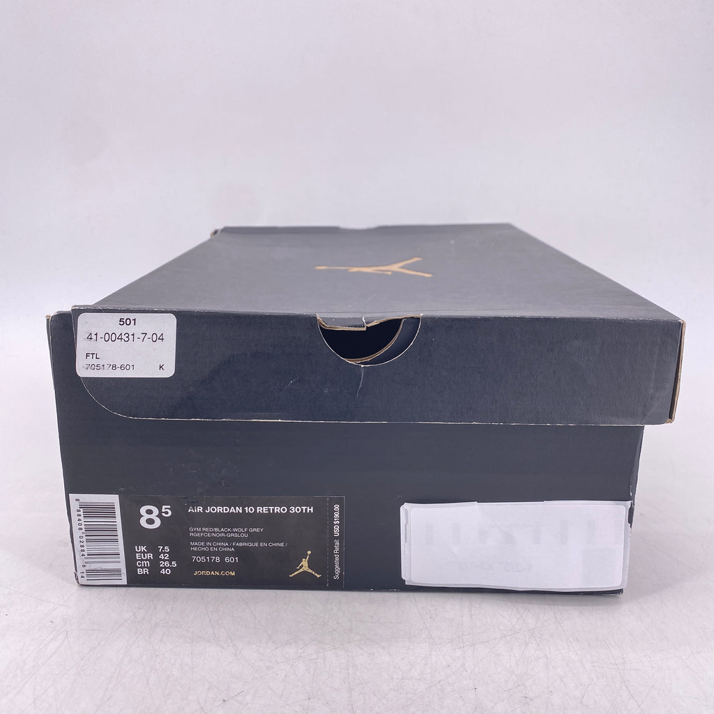 Air Jordan 10 Retro "Bulls Over Bway" 2015 New Size 8.5