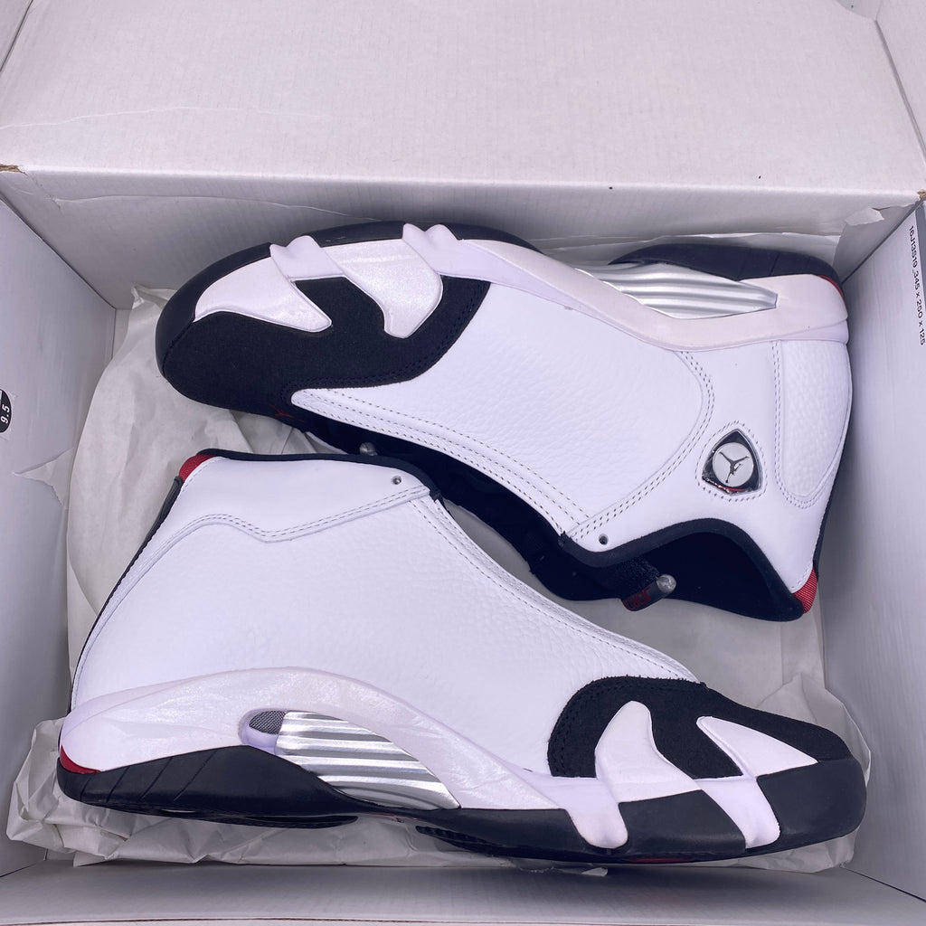 Air Jordan 14 Retro "Black Toe" 2024 Used Size 9.5
