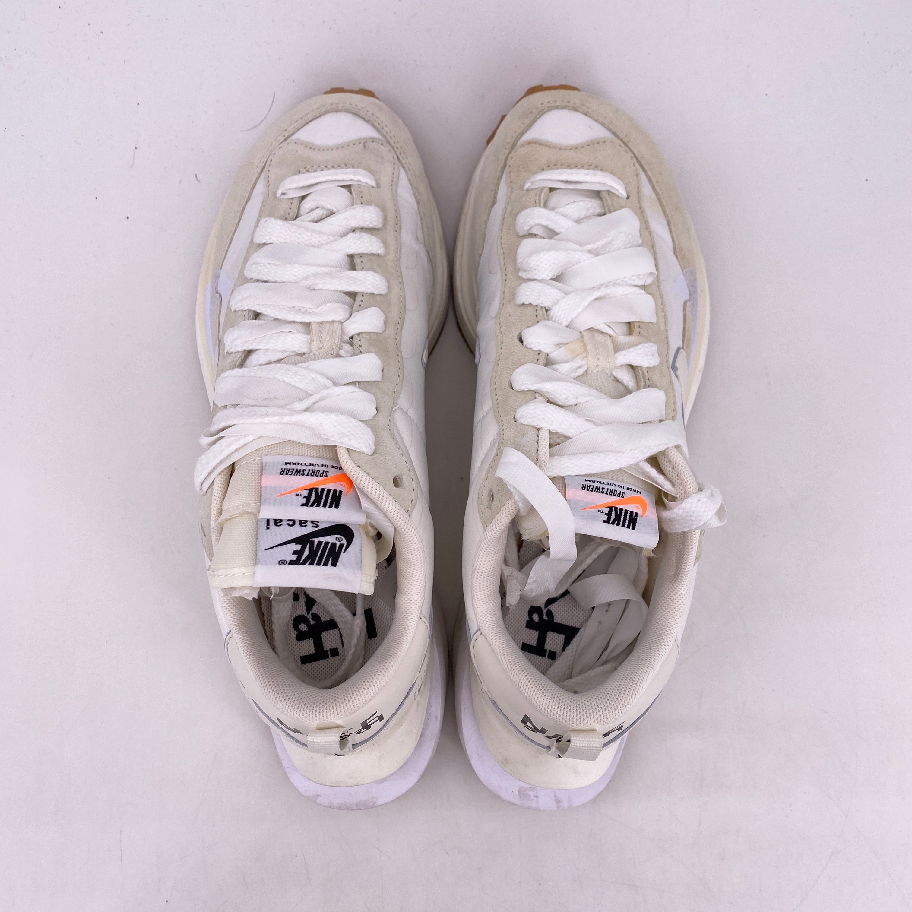 Nike x Sacai Vaporwaffle White Sail 7