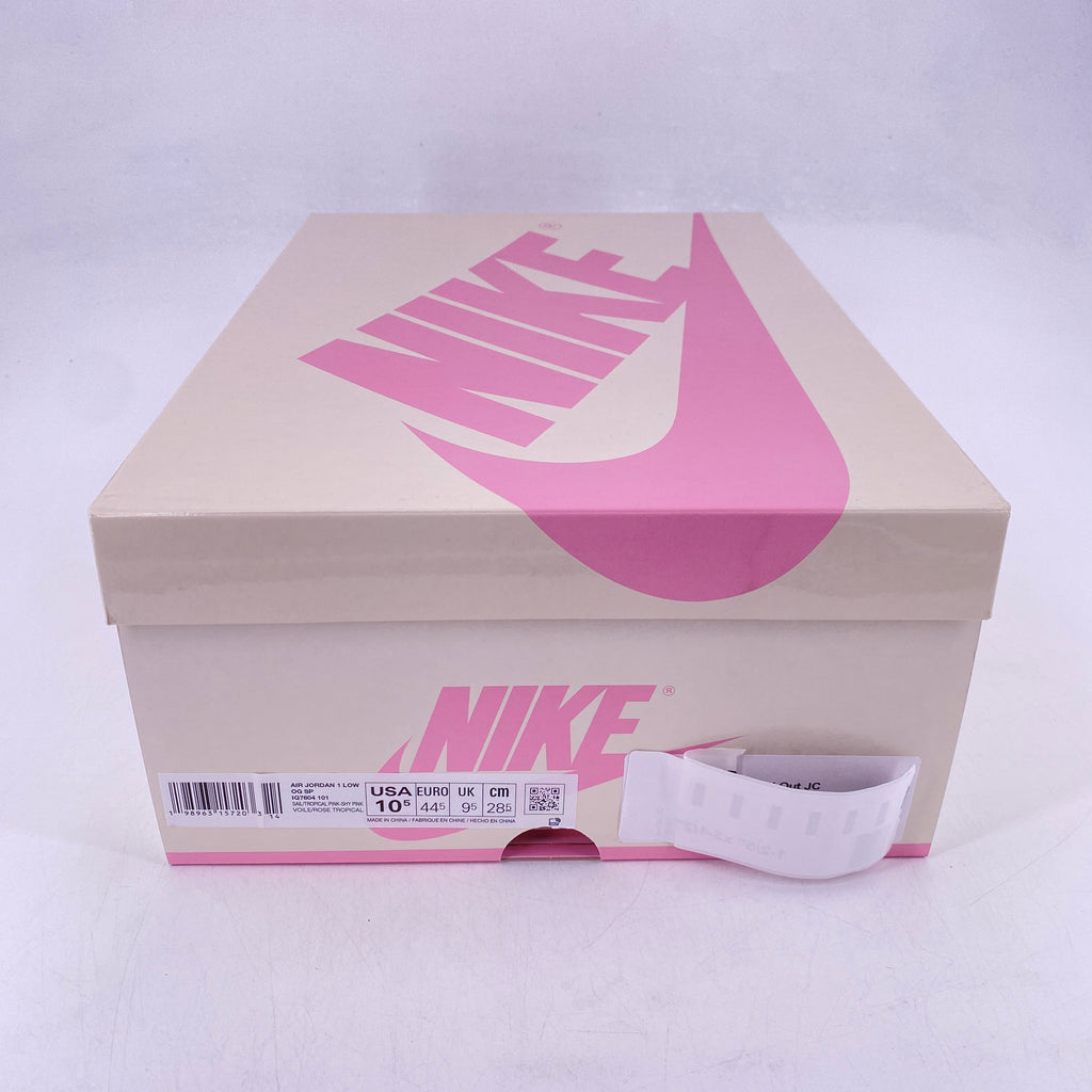 Air Jordan 1 Low OG SP "Travis Scott Sail Tropical Pink" 2026 New Size 10.5