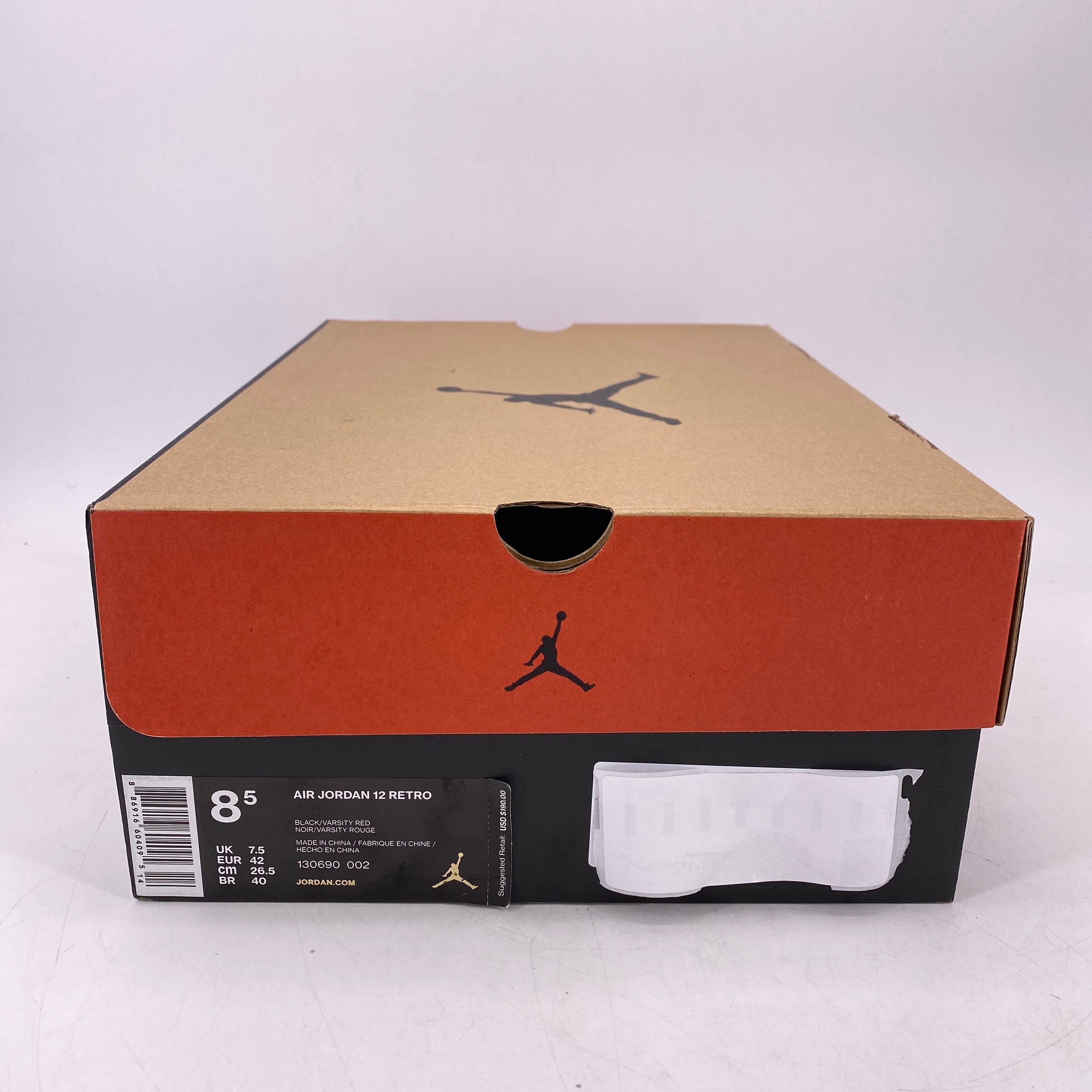 Air Jordan 12 Retro &quot;Flu Game&quot; 2016 Used Size 8.5