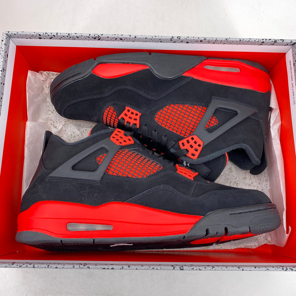 Air Jordan 4 Retro "Red Thunder" 2022 New Size 11