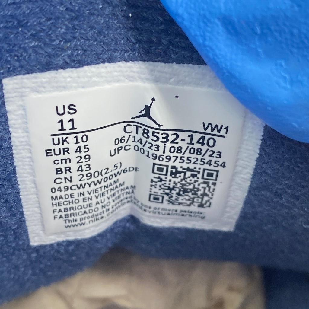 Air Jordan 3 Retro "Midnight Navy" 2023 New Size 11