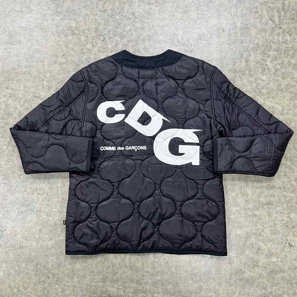 Alpha Industries Vest "CDG" Black Used Size S