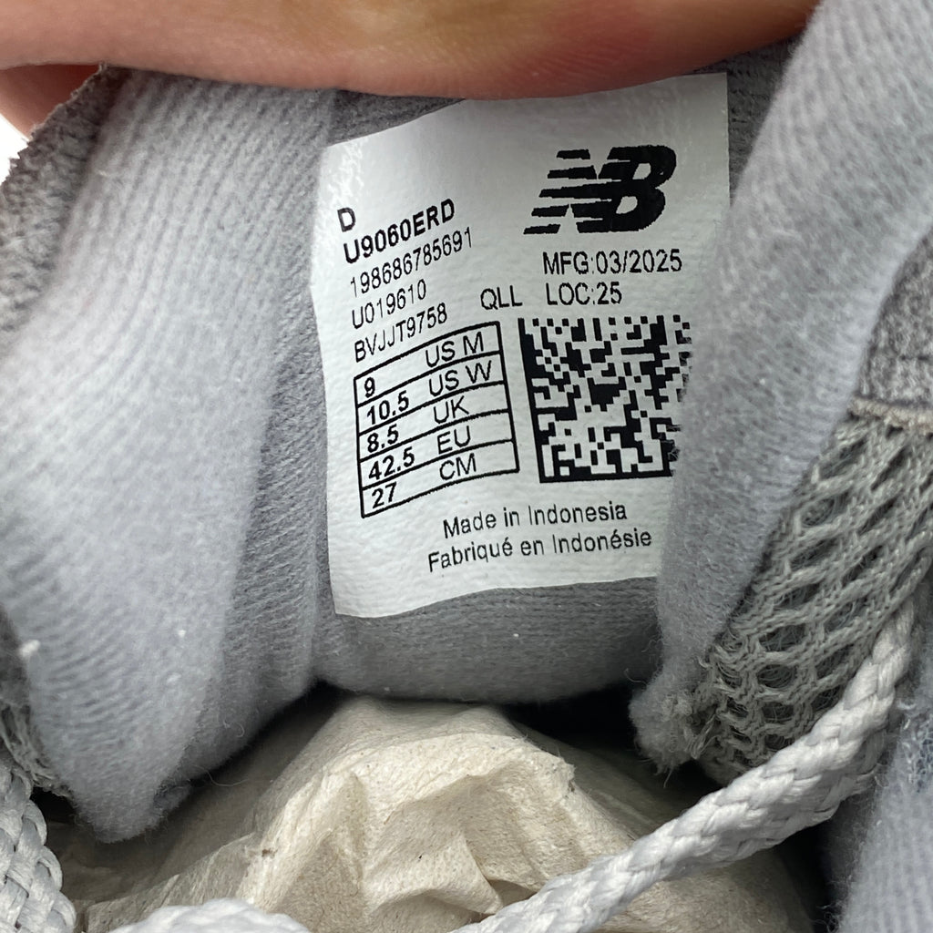 New Balance 9060 "Slate Grey" 2025 New Size 9