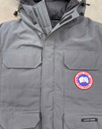 Canada Goose jacket tee "EXPEDITION" Grey Used Size S