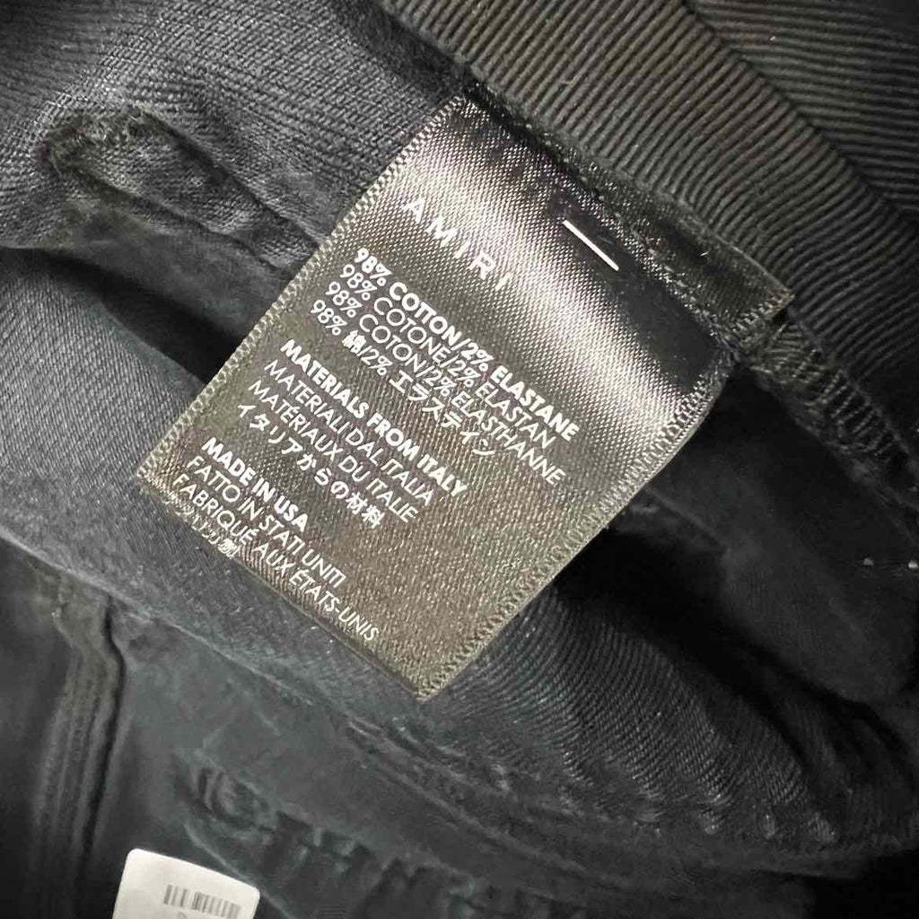 Amiri Jeans "STUDDED" Black Used Size 29