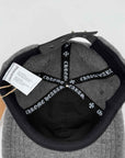 Chrome Hearts Snapback "CH WOOL" New Grey Size OS