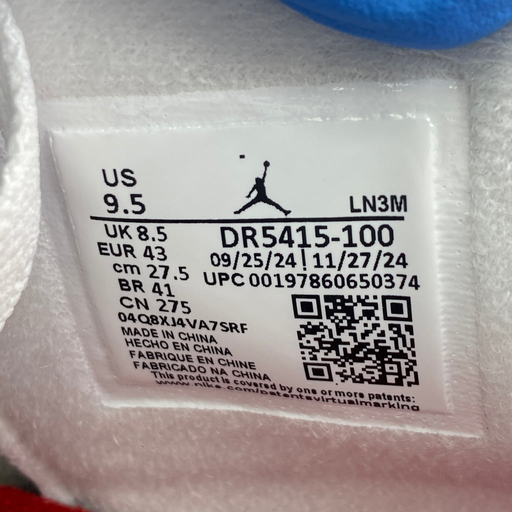 Air Jordan 4 Retro "Navy" 2025 New Size 9.5