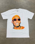 Vlone T-Shirt "RODMAN" White New Size XL