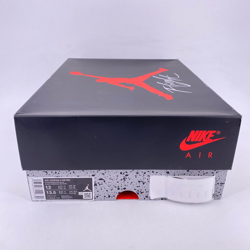 Air Jordan 4 Retro "Military Blue" 2024 Used Size 12