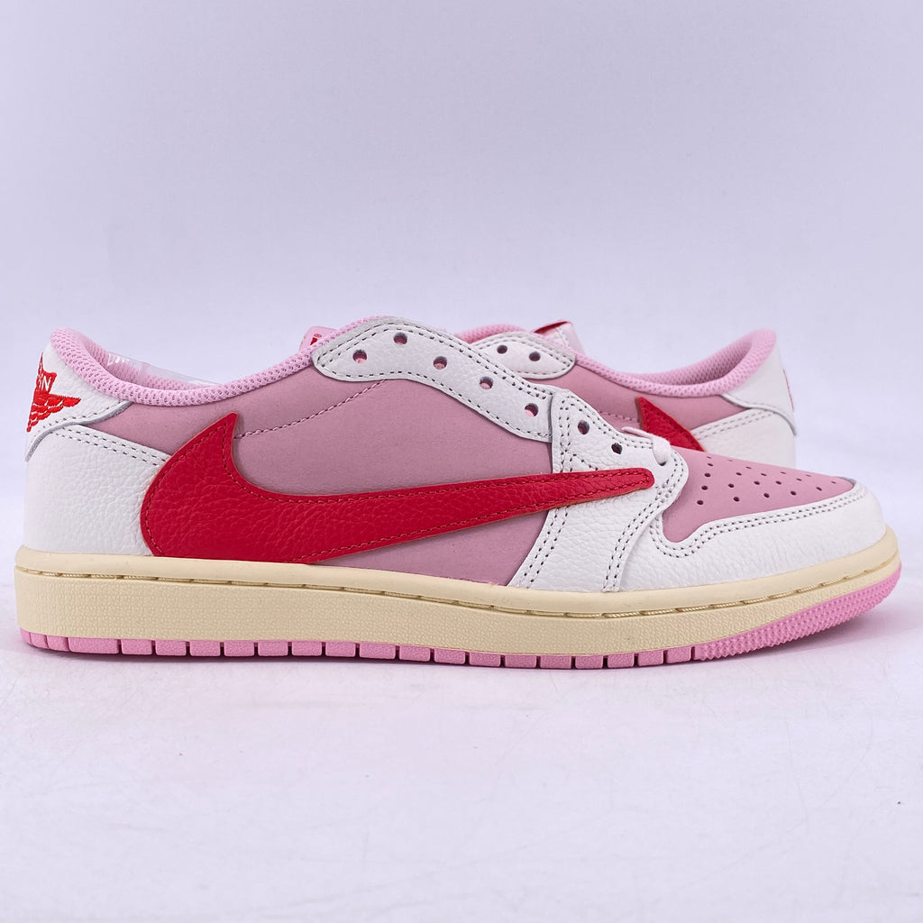 Air Jordan 1 Low OG SP "Travis Scott Sail Tropical Pink" 2026 New Size 7