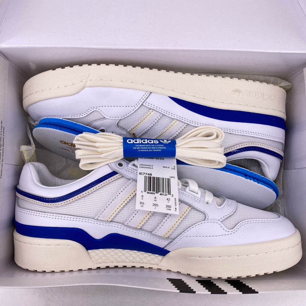 Adidas IL Comp "Kith White Royal" 2023 New Size 8.5