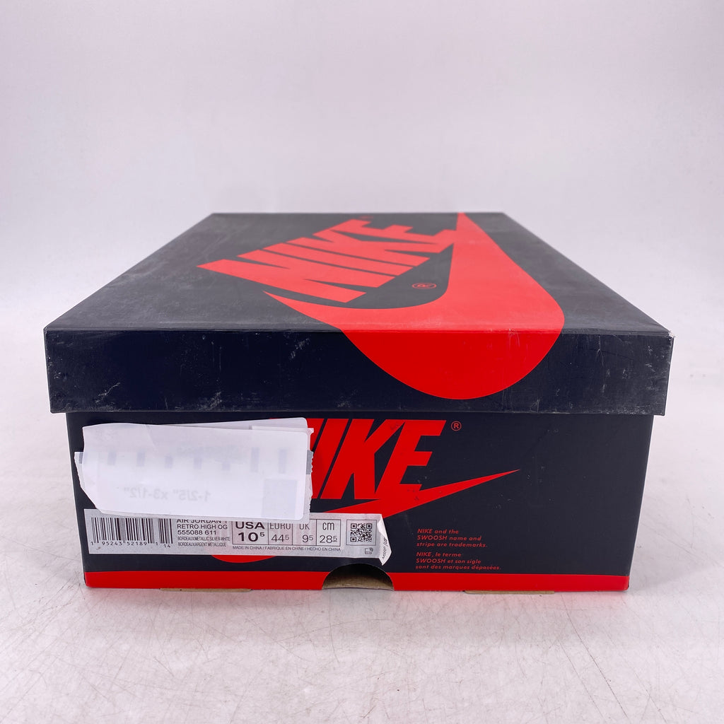 Air Jordan 1 Retro High OG "Bordeaux" 2021 New Size 10.5