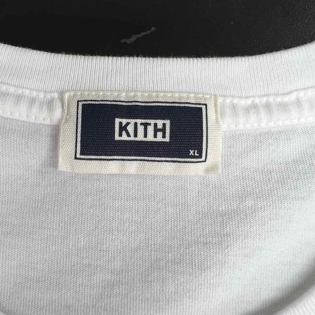 Kith T-Shirt "MIKE TYSON PIGEONS" White New Size XL