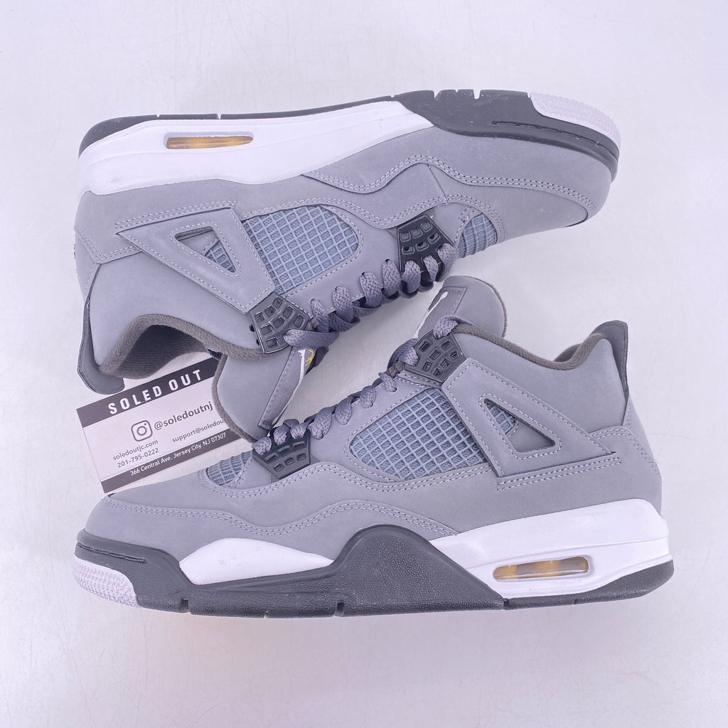 Air Jordan 4 Retro "Cool Grey" 2019 New Size 8.5