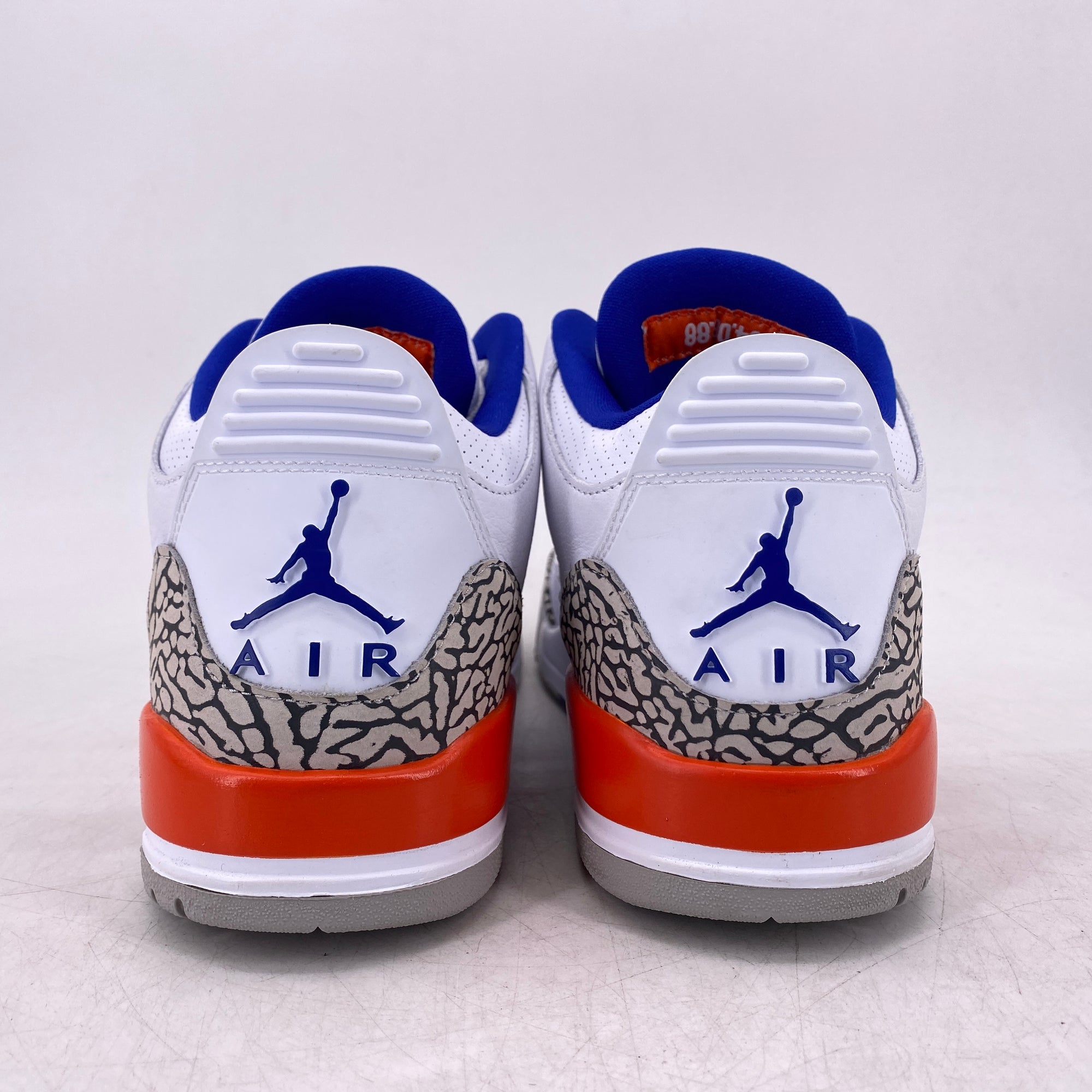 Air Jordan 3 Retro &quot;Knicks&quot; 2019 Used Size 9.5