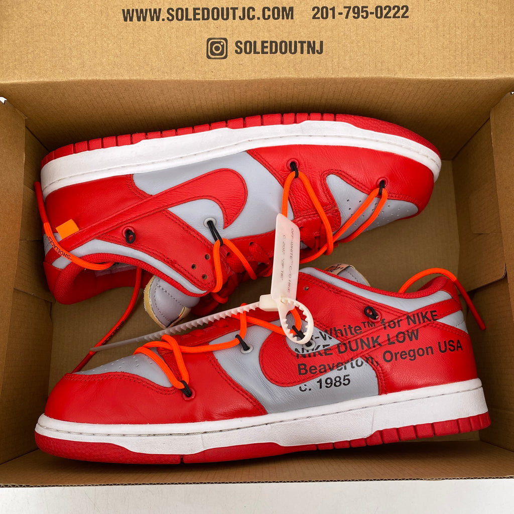 Nike Dunk Low "Ow University Red" 2019 Used Size 9