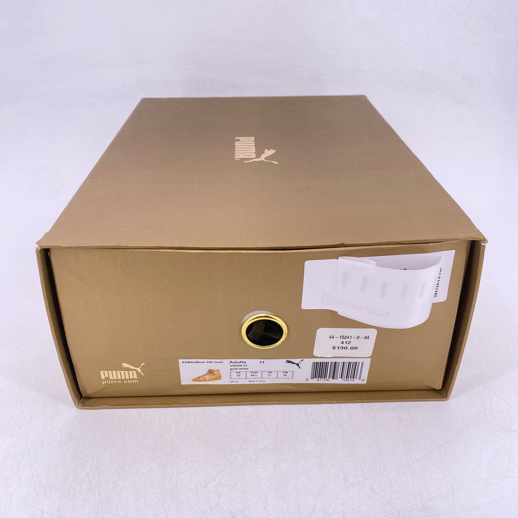 Puma Mid Top "Meek Mill 24k Gold"  New Size 11