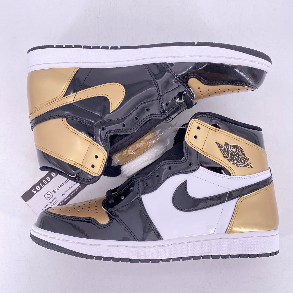 Air Jordan 1 Retro High OG "Gold Toe" 2018 New Size 11.5