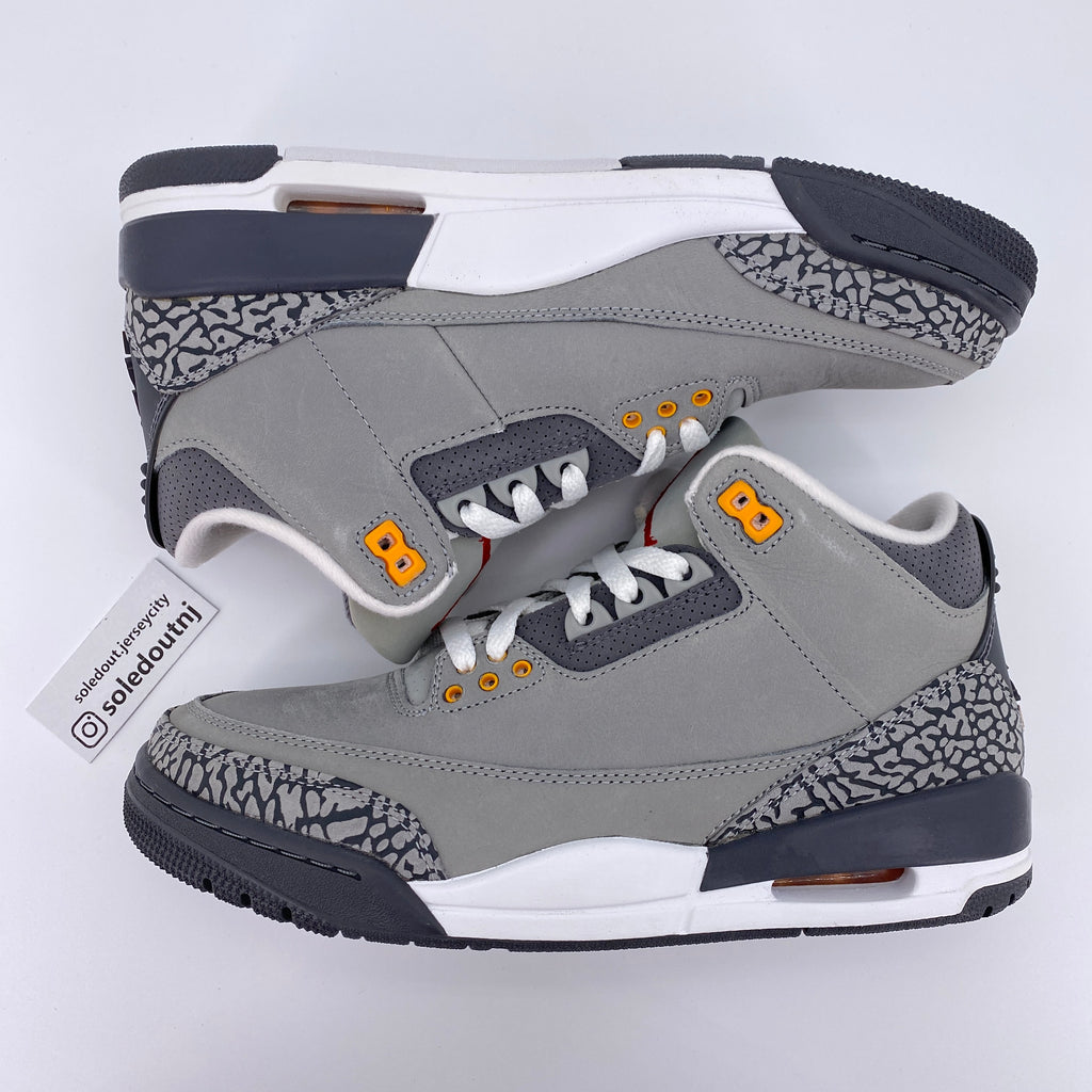 Air Jordan 3 Retro "Cool Grey" 2021 New Size 8