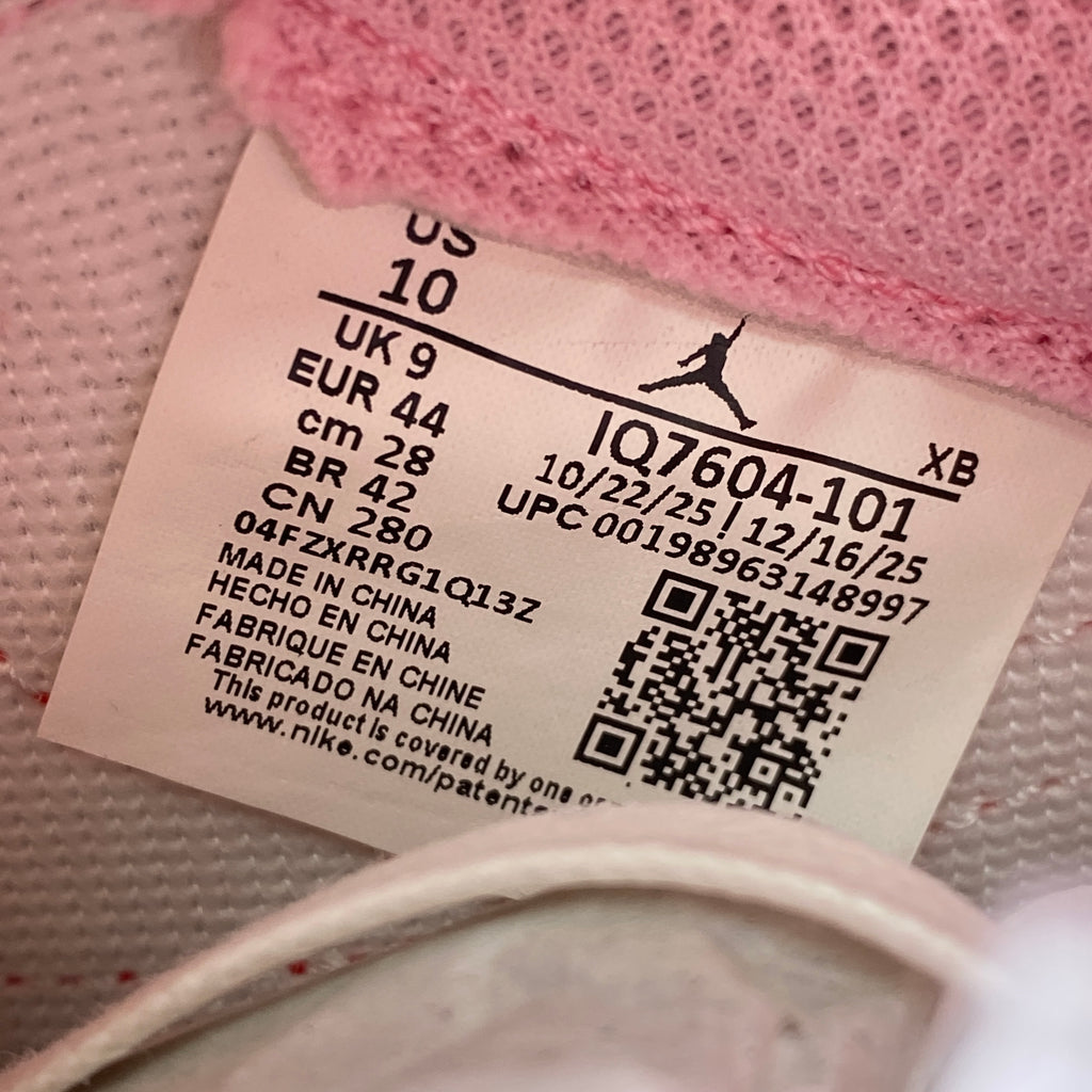Air Jordan 1 Retro Low "Travis Scott Sail Tropical Pink" 2026 New Size 10