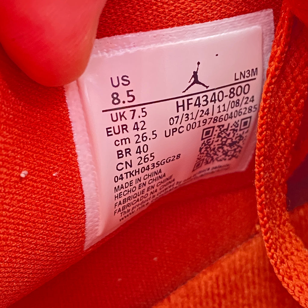 Air Jordan 4 Retro "Brick By Brick" 2025 Used Size 8.5