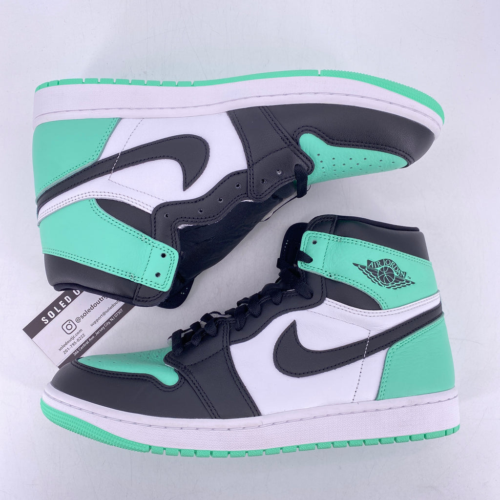 Air Jordan 1 Retro High OG "Green Glow" 2024 New Size 12.5
