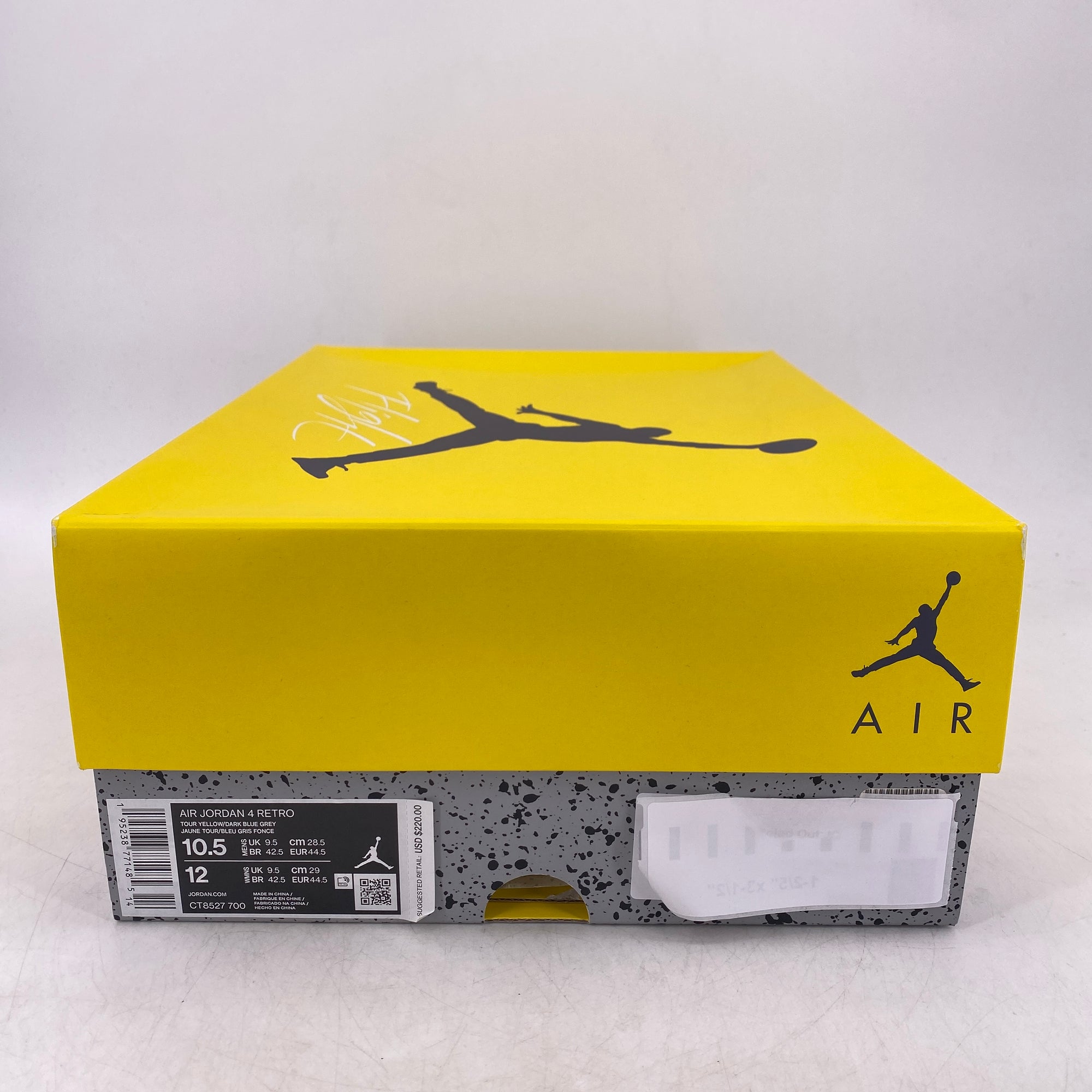 Air Jordan 4 Retro &quot;Lightning&quot; 2021 New Size 10.5