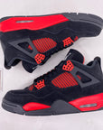 Air Jordan 4 Retro "Red Thunder" 2022 Used Size 11.5