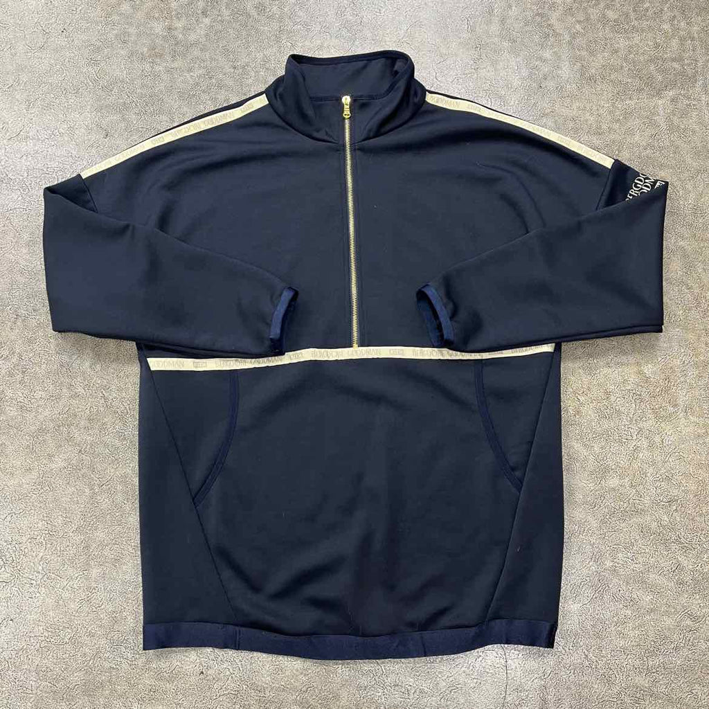Kith Track Jacket "BERGDORF GOODMAN" Navy Used Size XL