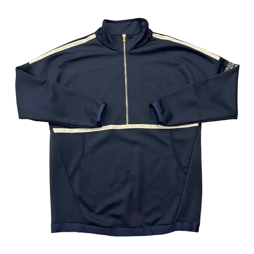 Kith Track Jacket "BERGDORF GOODMAN" Navy Used Size XL