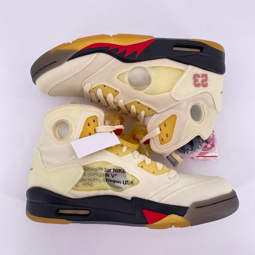 Air Jordan 5 Retro "Ow Sail" 2020 New Size 7