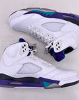 Air Jordan 5 Retro "Grape" 2013 New Size 8.5