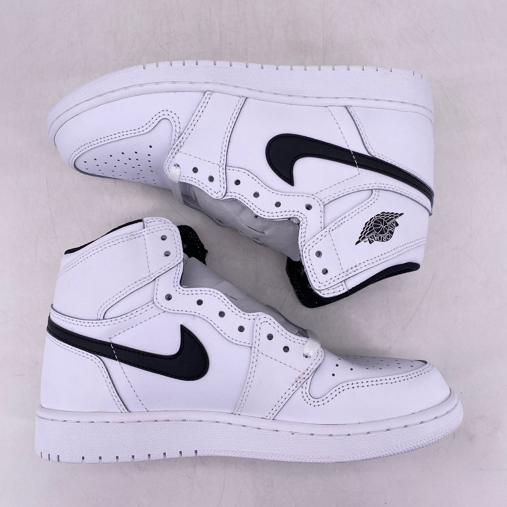 Air Jordan (GS) 1 Retro High OG "Ying Yang White" 2016 New Size 4Y