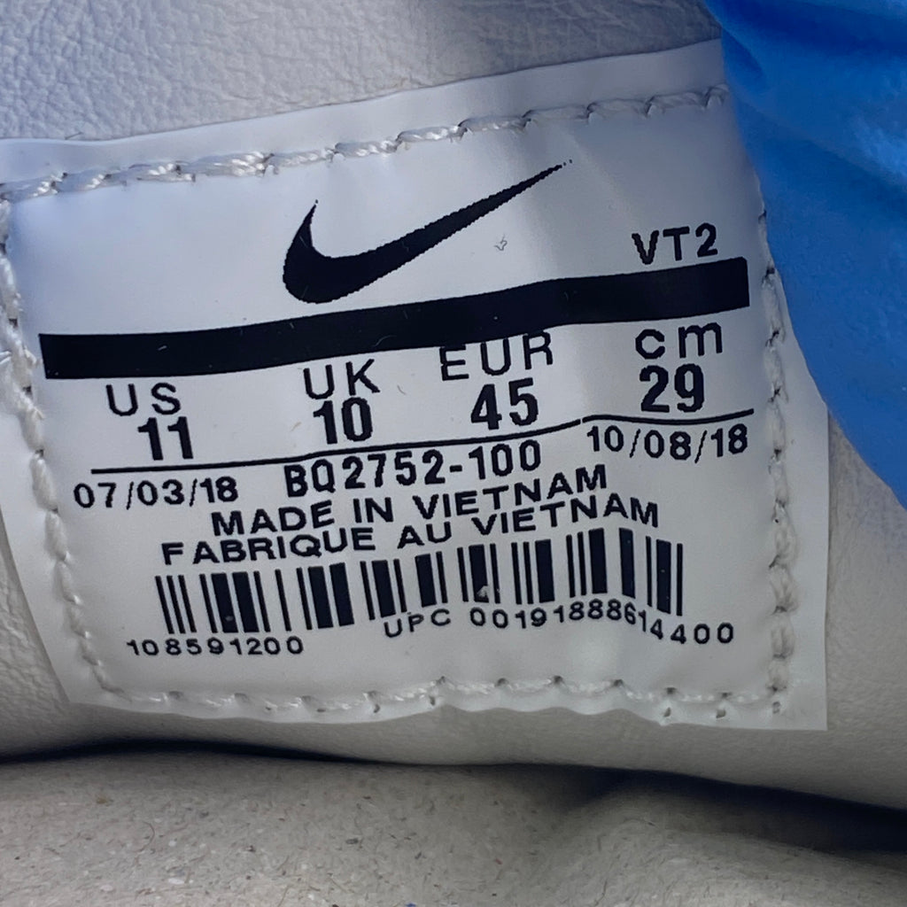 Nike Air Skylon II / FOG "White" 2018 New Size 11