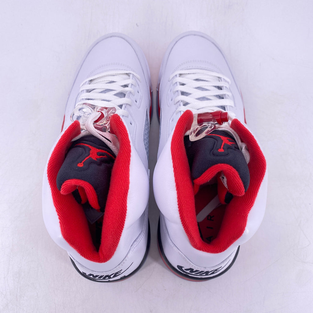 Air Jordan 5 Retro "Fire Red Black Tongue" 2025 New Size 12