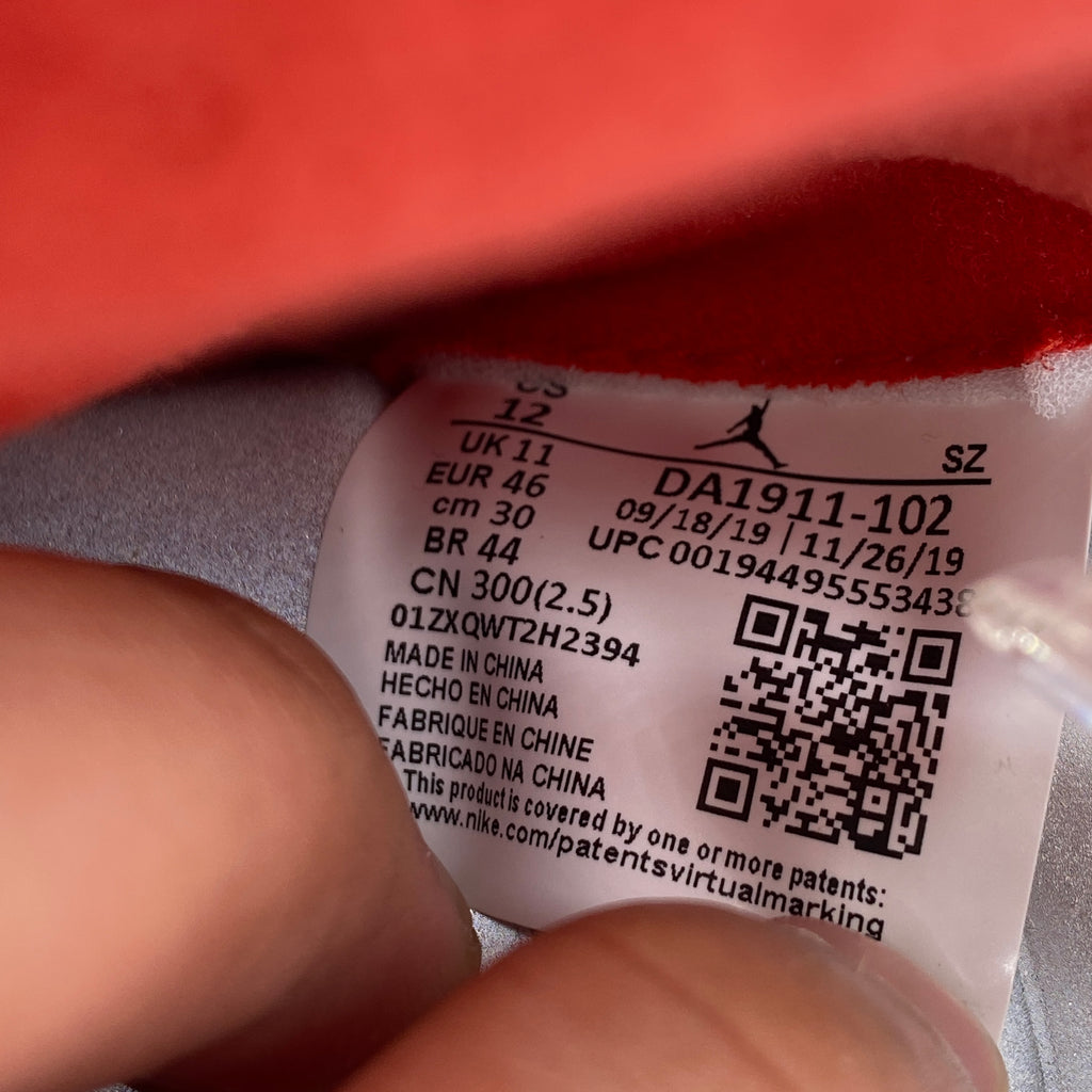 Air Jordan 5 Retro "Fire Red" 2020 New Size 12