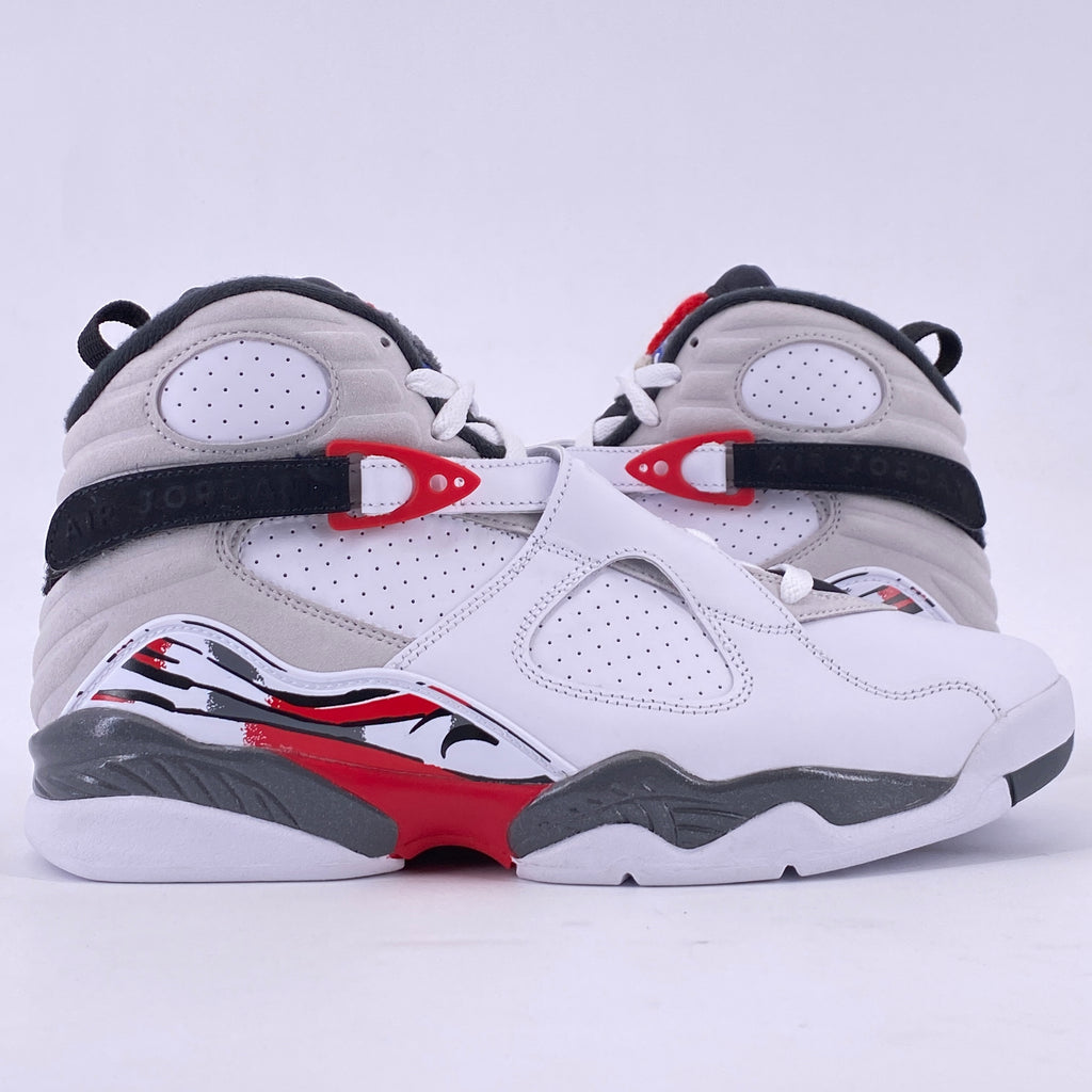 Air Jordan 8 Retro "White True Red" 2025 New Size 9
