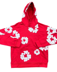 Denim Tears Hoodie "COTTON WREATH" Red New Size L