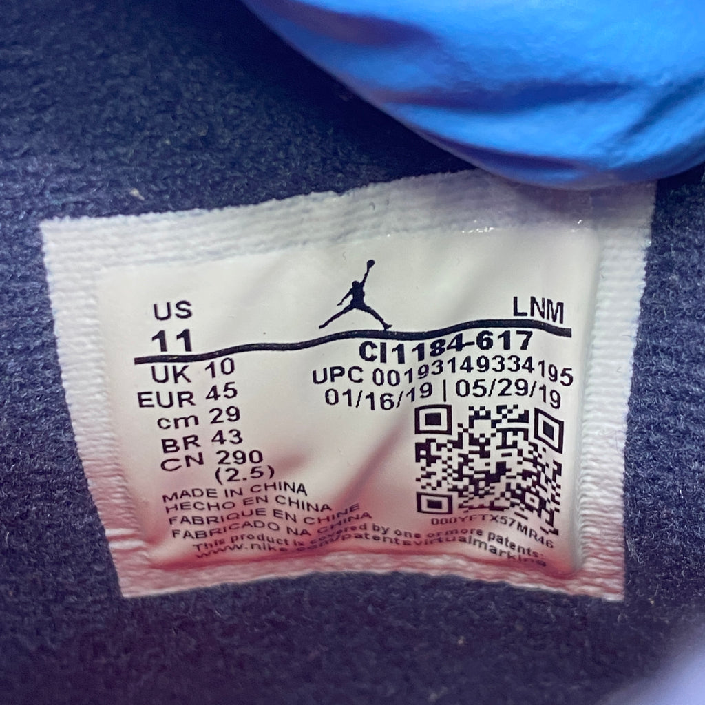 Air Jordan 4 Retro "Fiba" 2019 Used Size 11