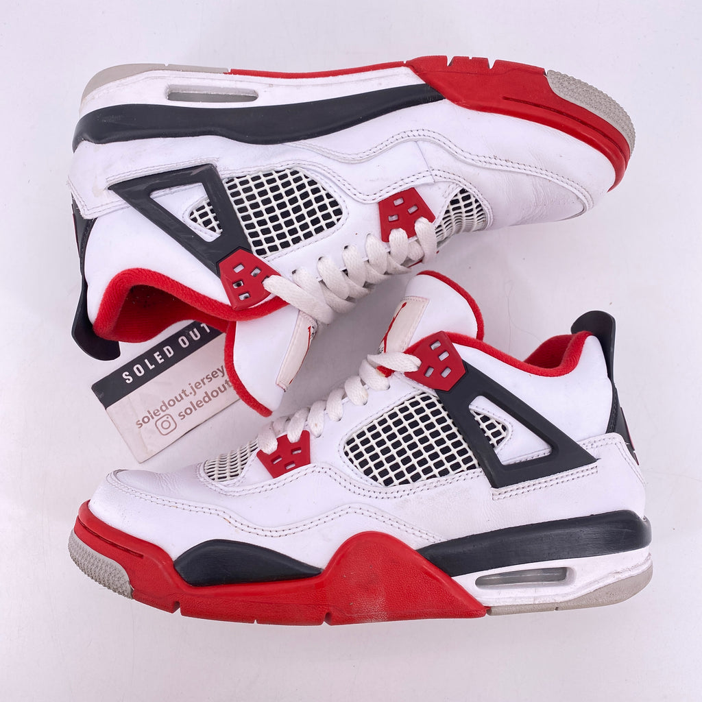 Air Jordan (GS) 4 Retro "Fire Red" 2020 Used Size 7Y