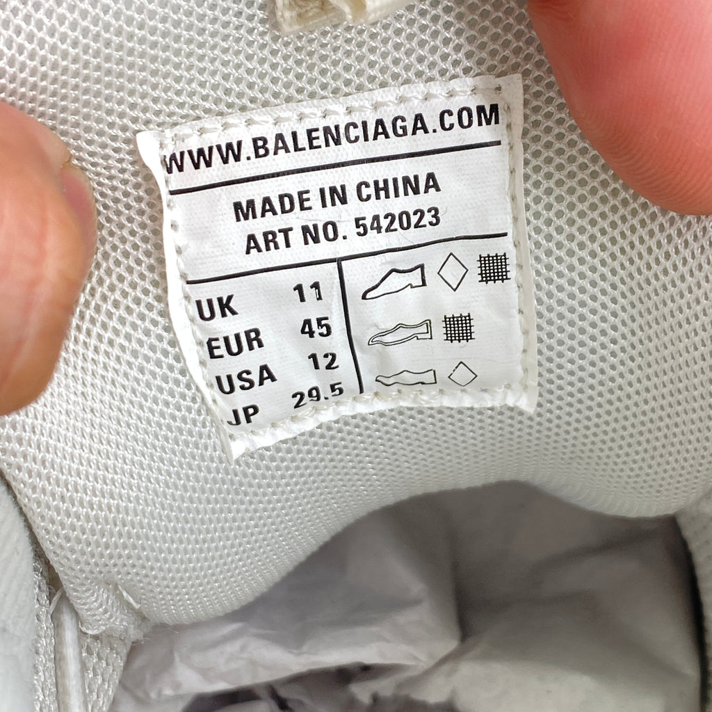 Balenciaga Track "White"  New (Cond) Size 45