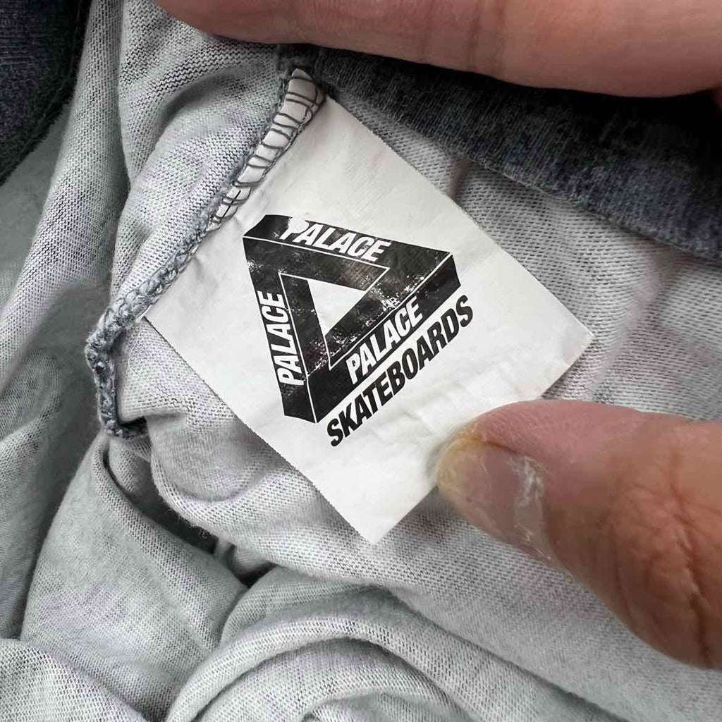 Palace Long Sleeve "TREELINE" Grey Used Size XL