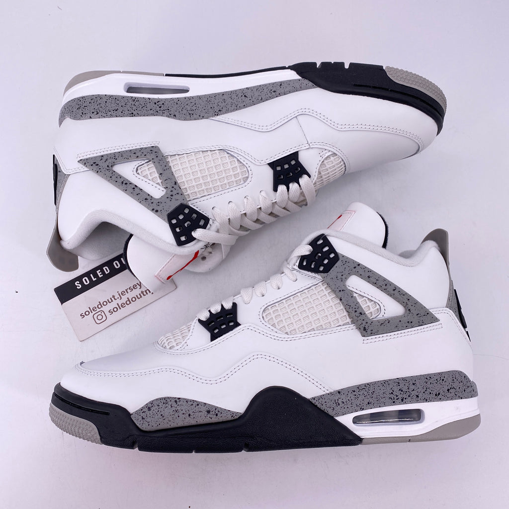 Air Jordan 4 Retro "White Cement" 2025 New Size 11